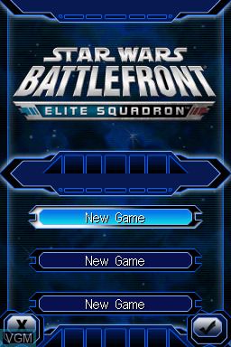 Star Wars Battlefront: Elite Squadron - DS