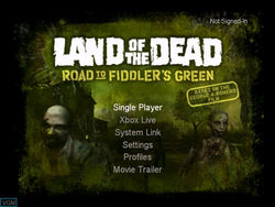 Land of the Dead Road to Fiddler's Green - XBox Original