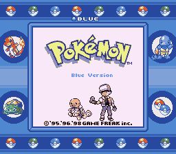 Pokemon Blue - Gameboy Original