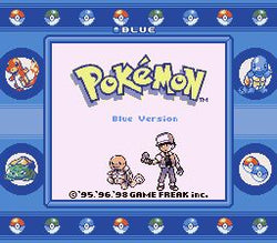 Pokemon Blue - Gameboy Original