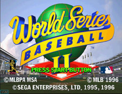 World Series Baseball II - Sega Saturn