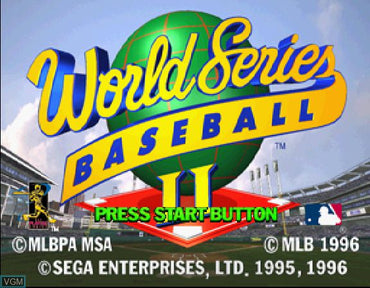World Series Baseball II - Sega Saturn