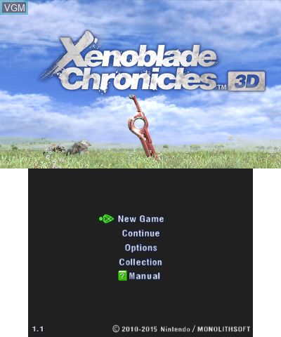 Xenoblade Chronicles 3D - 3DS