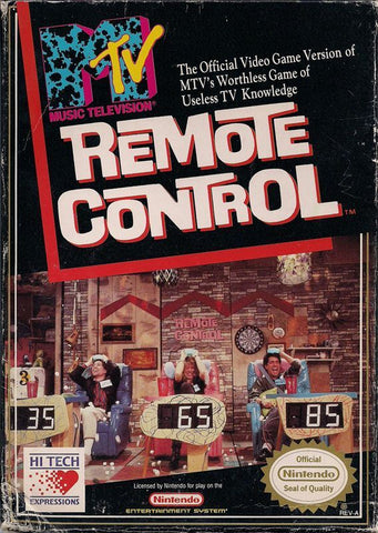 MTV Remote Control - NES