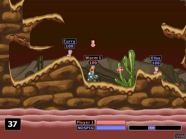 Worms Armageddon - Sega Dreamcast