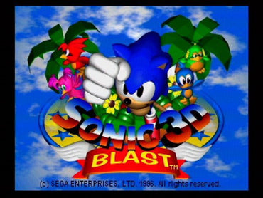 Sonic 3D Blast - Sega Saturn