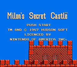Milon's Secret Castle - NES