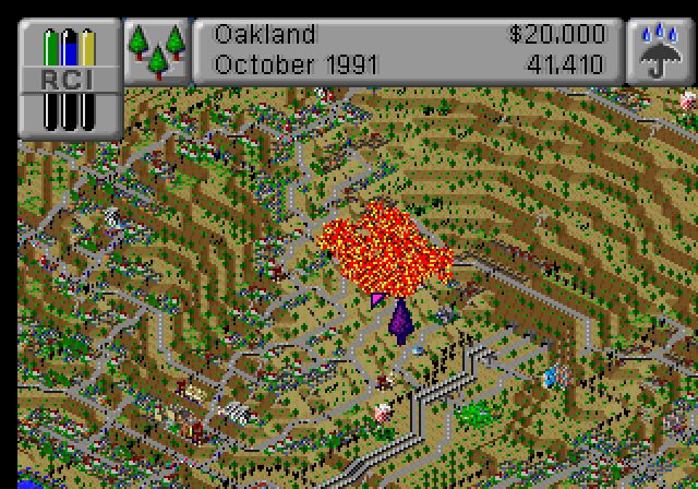 SimCity 2000 - Sega Saturn