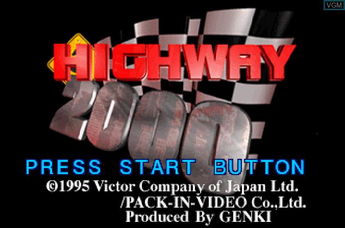Highway 2000 - Sega Saturn