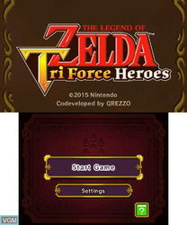 Zelda Tri Force Heroes - 3DS