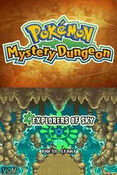 Pokemon Mystery Dungeon Explorers of Sky - DS