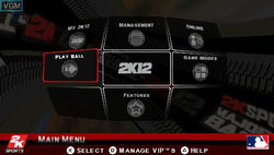 Major League Baseball 2K12 - PSP