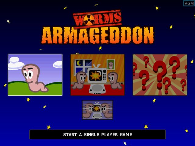 Worms Armageddon - Sega Dreamcast