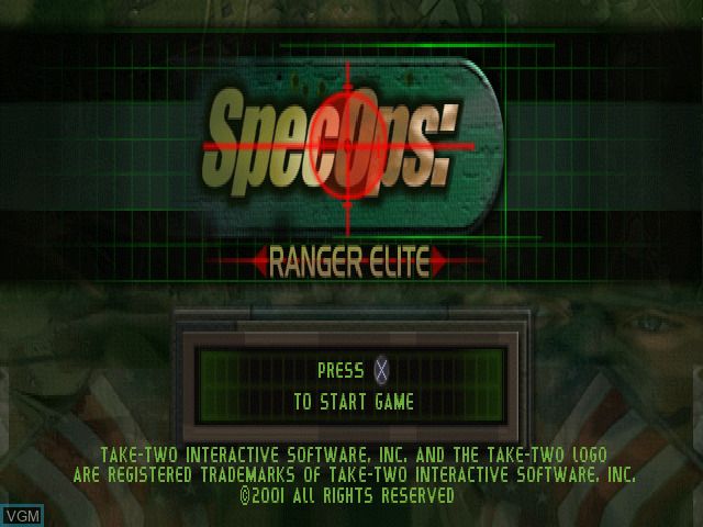 Spec Ops Ranger Elite - PS1