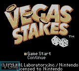 Vegas Stakes - Gameboy