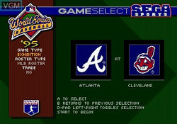 World Series Baseball 95 - Genesis