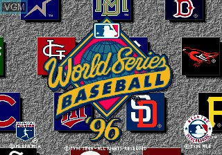 World Series Baseball 96