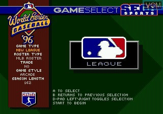 World Series Baseball 96