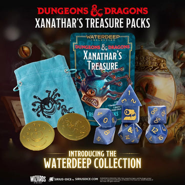 Xanathar's Treasure Dice Pack/Set - Waterdeep