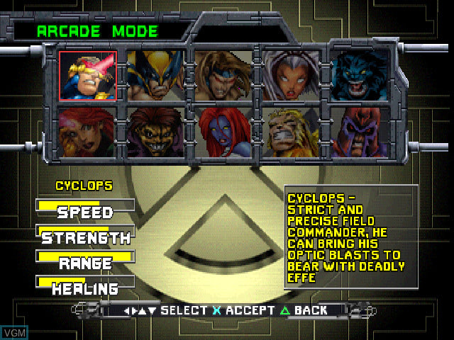 X-Men Mutant Academy - PS1