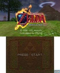 Zelda: Ocarina of Time 3D - 3DS