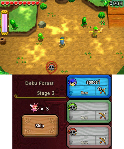 The Legend of Zelda: Tri Force Heroes - 3DS