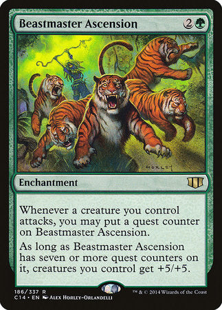 Beastmaster Ascension [Commander 2014] | Games A Plunder