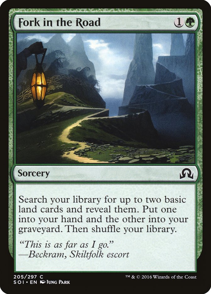 Fork in the Road [Shadows over Innistrad] | Games A Plunder