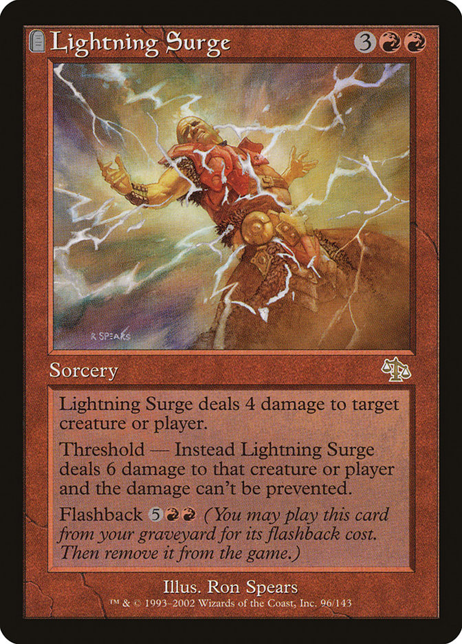 Lightning Surge [Judgment] | Games A Plunder