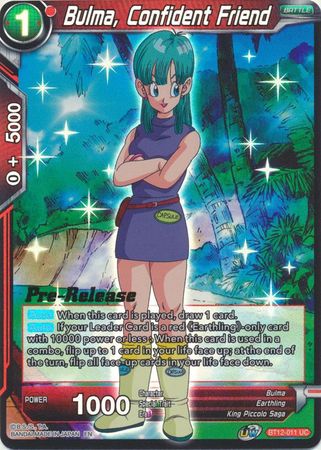 Bulma, Confident Friend (BT12-011) [Vicious Rejuvenation Prerelease Promos]