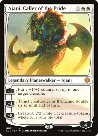 Ajani, Caller of the Pride [Starter Commander Decks]