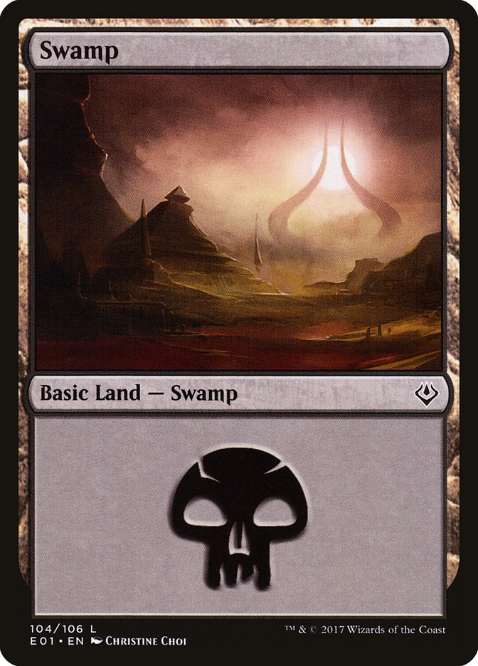 Swamp (104) [Archenemy: Nicol Bolas] | Games A Plunder
