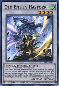 yugioh old entity deck Old Entity Hastorr [CT12-EN005] Super Rare