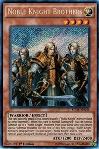 Noble Knight Brothers [MP15-EN046] Secret Rare