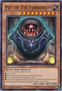 short print yugioh cards list Pot of The Forbidden [DOCS-EN040] Short Print