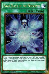 Frost Blast of the Monarchs [PGL3-EN012] Gold Secret Rare