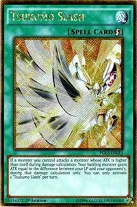 Tsukumo Slash [PGL3-EN013] Gold Secret Rare