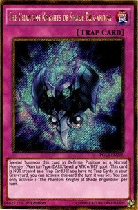 The Phantom Knights of Shade Brigandine [PGL3-EN015] Gold Secret Rare