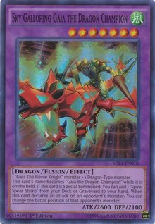 Sky Galloping Gaia the Dragon Champion [MIL1-EN010] Super Rare