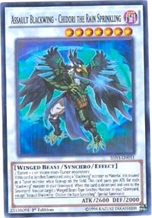 Assault Blackwing - Chidori the Rain Sprinkling [SHVI-EN051] Super Rare