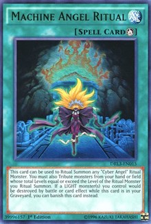 Machine Angel Ritual [DRL3-EN015] Ultra Rare