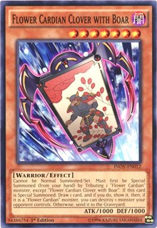 yugioh flower cardian cards FTK Ultra Rare Attack Flower Cardian Paulownia [1st Edition]
