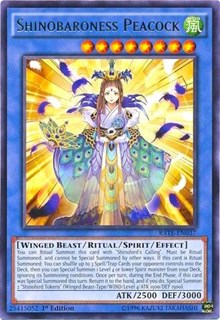 Shinobaroness Peacock [RATE-EN037] Rare