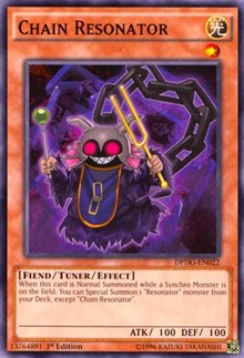 yugioh chain cards Chain Resonator [DPDG-EN022] Common