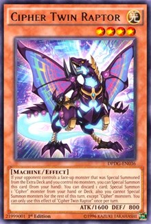 Cipher Twin Raptor [DPDG-EN036] Rare