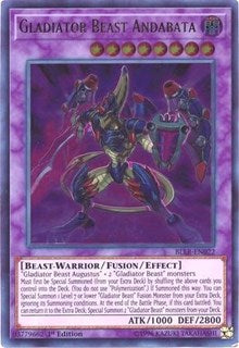 Gladiator Beast Andabata [BLLR-EN022] Ultra Rare