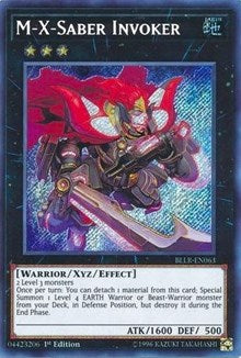 M-X-Saber Invoker [BLLR-EN063] Secret Rare