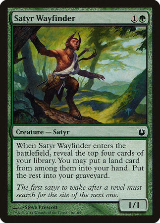 Satyr Wayfinder [Born of the Gods]