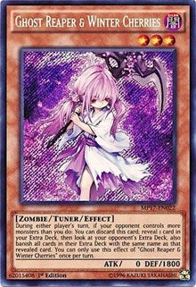 Ghost Reaper & Winter Cherries [MP17-EN022] Secret Rare