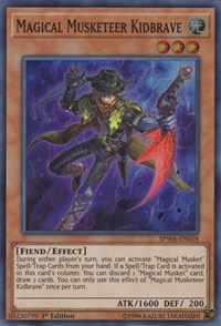 Magical Musketeer Kidbrave [SPWA-EN018] Super Rare